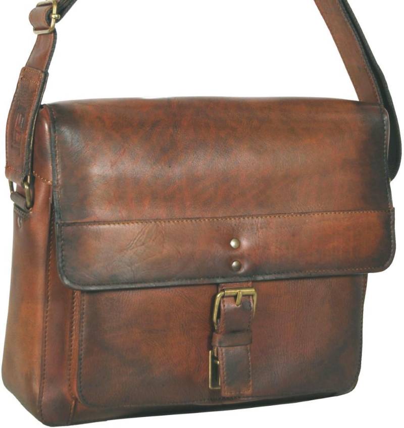 JOST - RANGER Üb-Handtasche Shoulderbag Cognac Cognac - Gr. - M von JOST