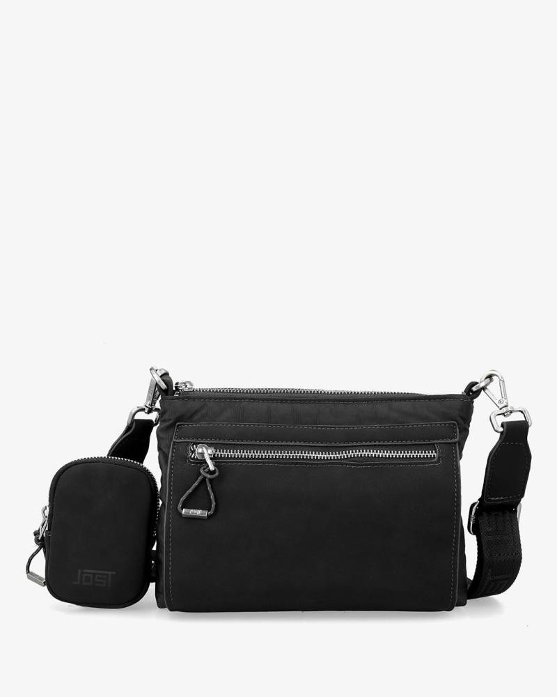 JOST - ROSKILDE Crossbag Roskilde Pouch Black Schwarz von JOST