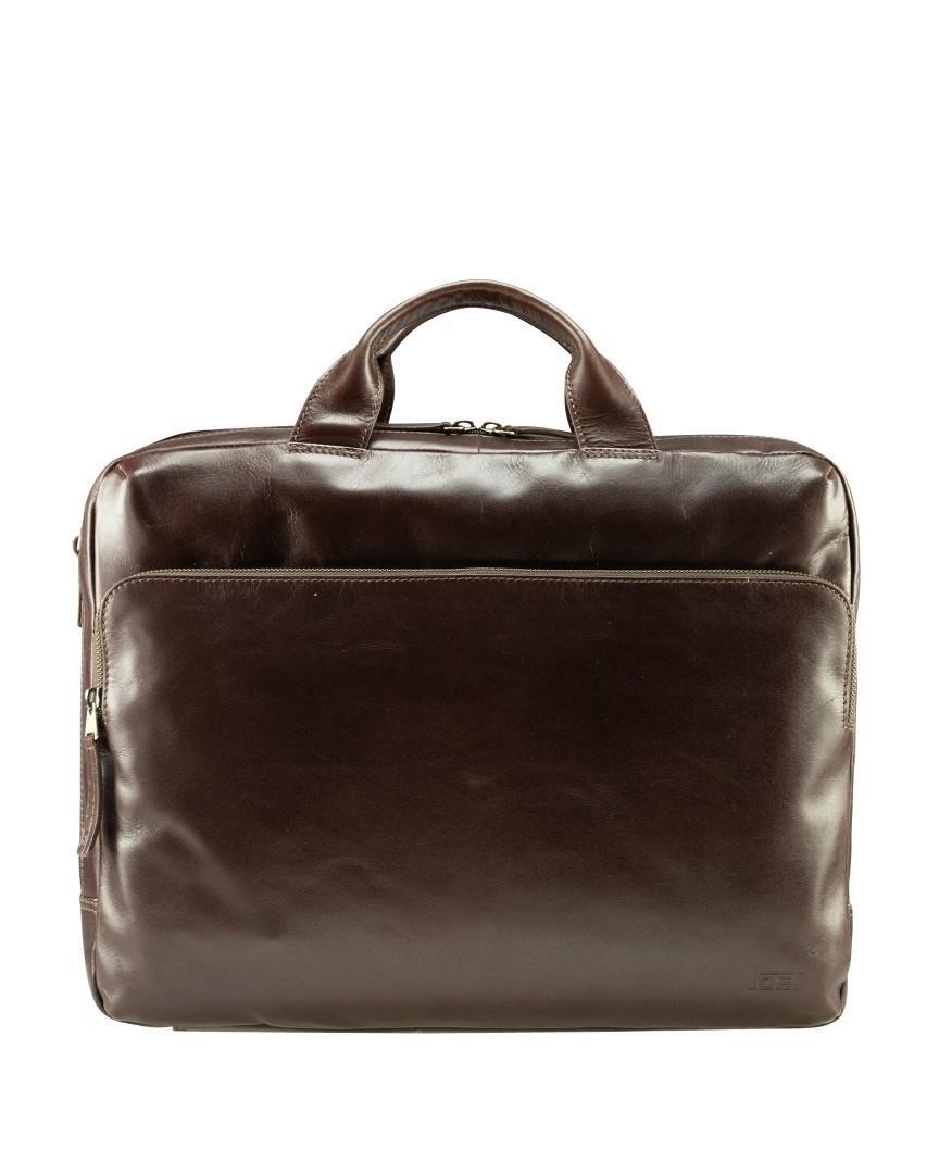 JOST - SKY Aktentasche Skagen Brown Dunkelrot von JOST