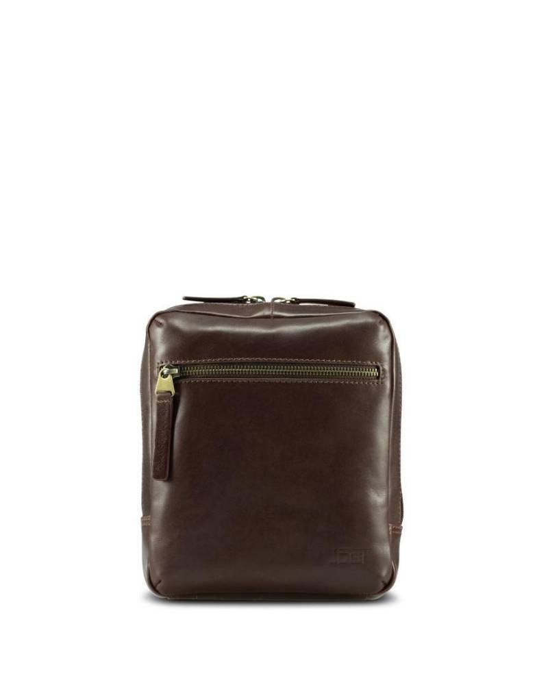 JOST - SKY Businessumhänger Skagen Umhängetasche Xs Brown Braun - Gr. - XS von JOST