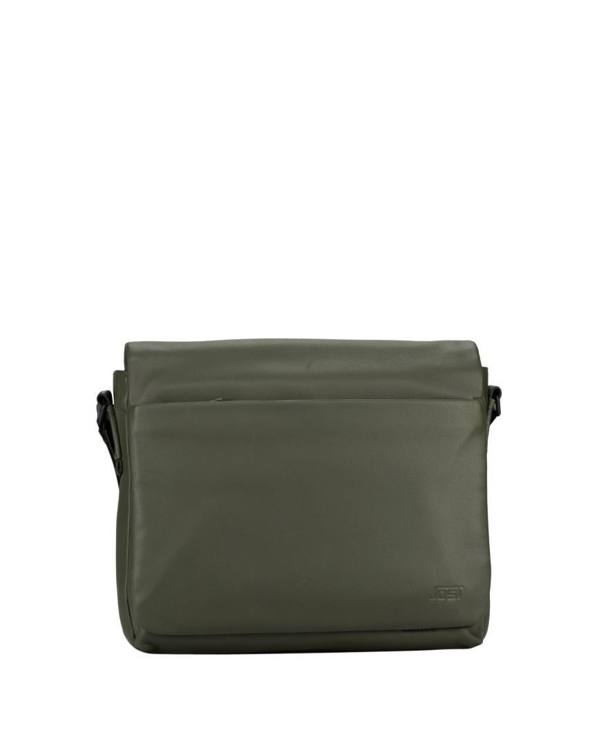 JOST - TROMSOE Umhängetasche M olive cognac von JOST