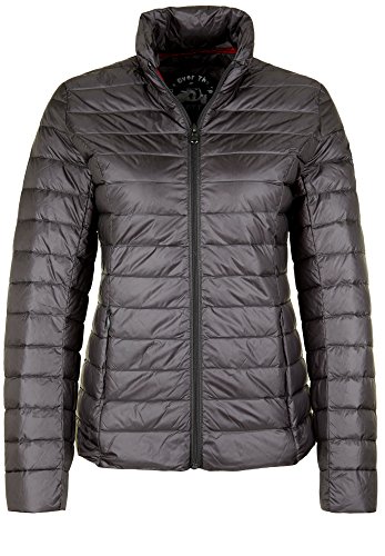 JOTT Damen Daunenjacke Cha mit Langen Ärmeln, Anthracite, M von JOTT