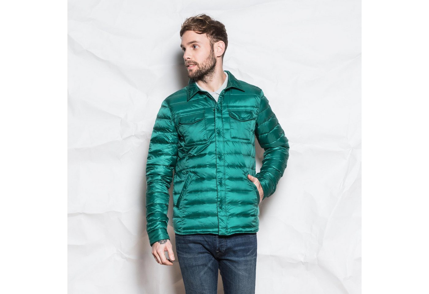 JOTT Daunenjacke Cris Satiniertes, gestepptes und wasserabweisendes Material JOTT Daunenjacke Cris Satiniertes, gestepptes und wasserabweisendes Material von JOTT
