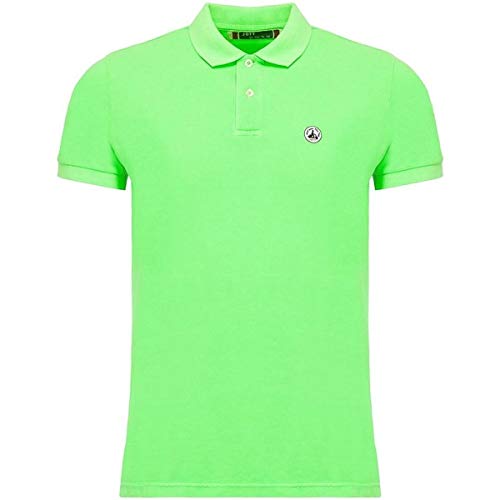 JOTT Herren Polo T-Shirt Poloshirt Slim FIt (Art.Nr. 9924 Oackland) Hellgrün Grün 100% Baumwolle Kurzarm (M, Grün) von JOTT