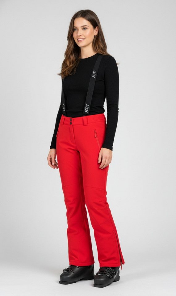 JOTT Skihose Grive Wind- und wasserdicht, verstellbare Träger, PFAs-frei imprägniert von JOTT