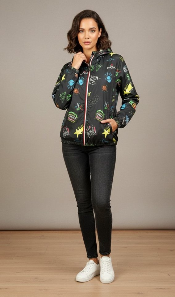 JOTT Windbreaker Noemie mit Metallic-Effekt von JOTT