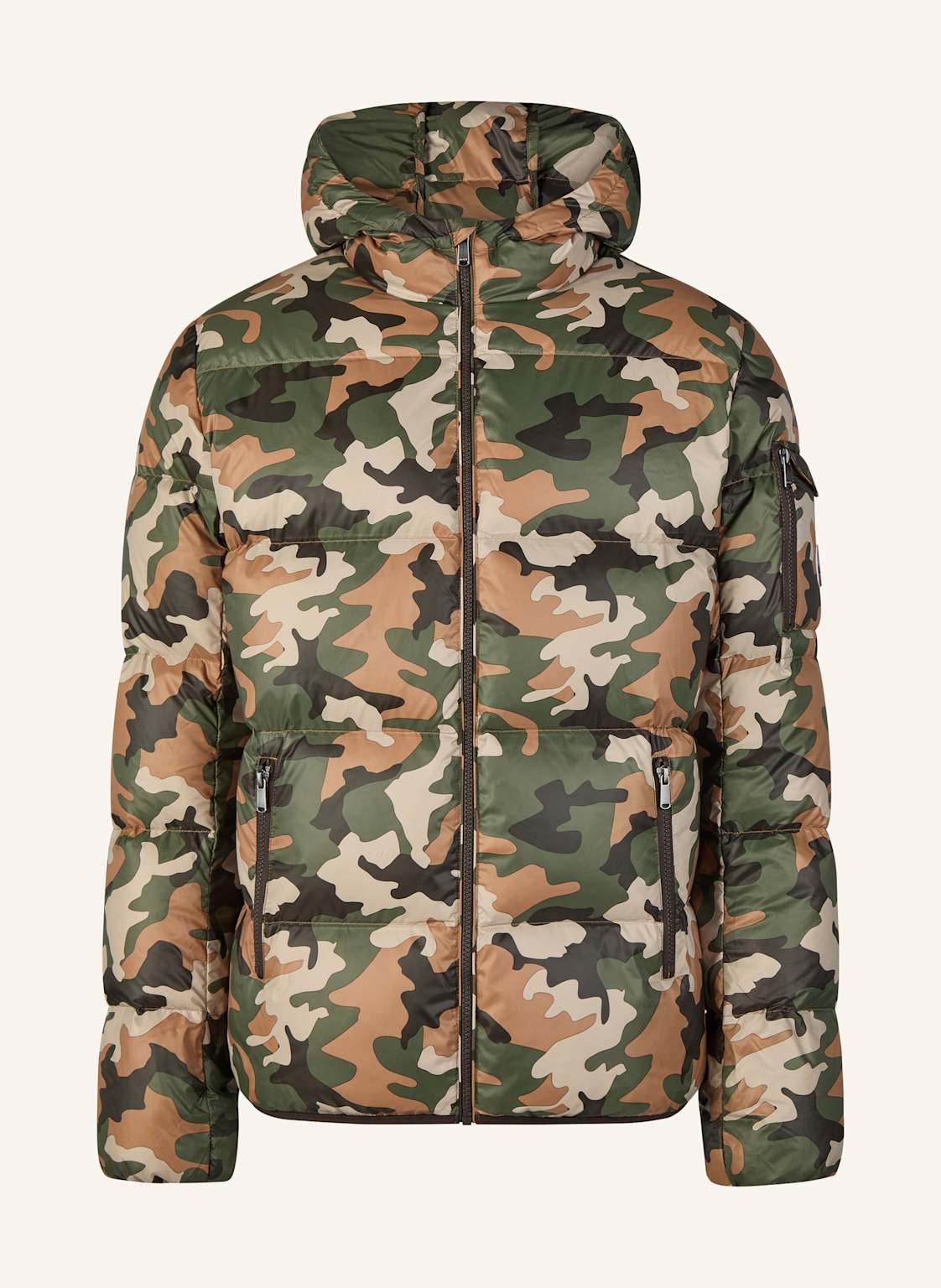 Jott Daunenjacke Java Print braun von JOTT