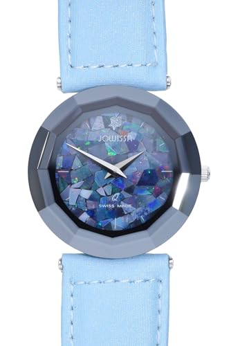 JOWISSA Damen Armbanduhr Gem 24 hellblau I.0585.L von JOWISSA