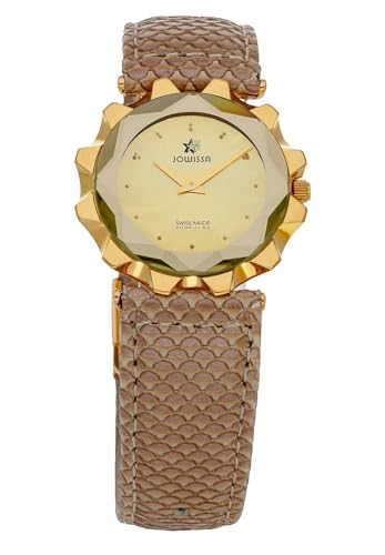 JOWISSA Damenuhr Flora Lederarmband braun I.0133.M von JOWISSA