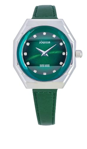JOWISSA Damenuhr Rialto grün Lederarmband I.0733.S von JOWISSA