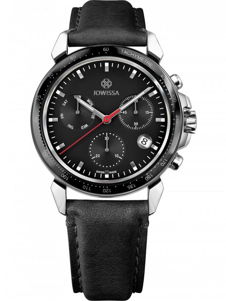 JOWISSA Quarzuhr Jowissa J7.125.L LeWy Chronograph 42mm 5ATM von JOWISSA