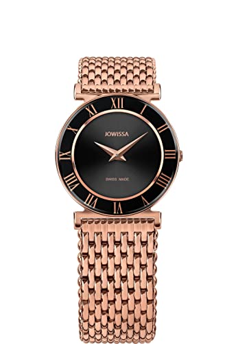 JOWISSA Rosa/Schwarz Roma Schweizer Damenuhr J2.229.M von JOWISSA