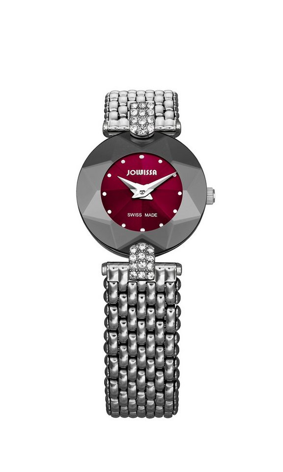 JOWISSA Schweizer Uhr Facett Strass von JOWISSA