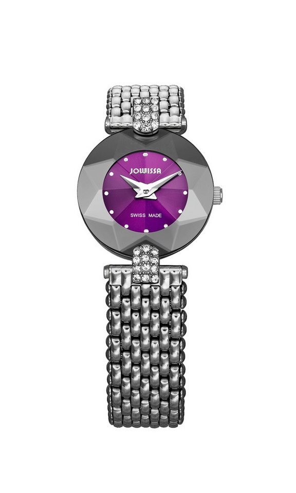 JOWISSA Schweizer Uhr Facett Strass von JOWISSA