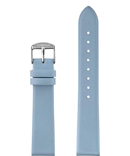 JOWISSA Uhrenarmband Plain Mat E3.1338 blau von JOWISSA