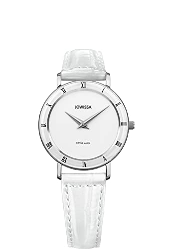 JOWISSA Weiss/Silber Roma Schweizer Damenuhr J2.274.M von JOWISSA