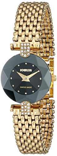 Jowissa Damen-Armbanduhr XS Facet Strass Analog Edelstahl J5.008.S von JOWISSA