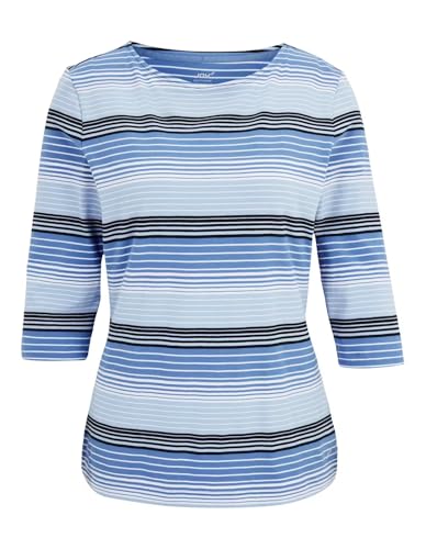 JOY RINA 3/4 Arm Shirt Clear SYK Stripes - 46 von JOY