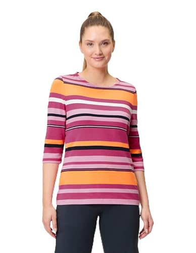 JOY Sarina 3/4 Arm Shirt Fuchsia RED Stripes - 44 von JOY