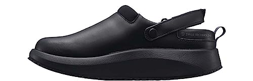 JOYA Ace SR W Black, Clogs für Damen aus Leder, schwarz, 38 von JOYA