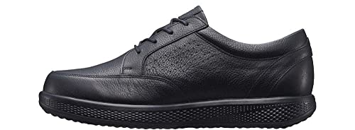 JOYA Boston Black, Herren Schnürschuh mit Obermaterial aus weichem Leder und Glattlederfutter, schwarz, 41 von JOYA