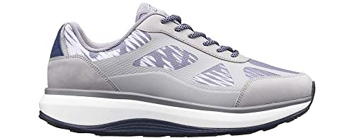 JOYA Cancun II Grey, Herren Sneaker aus Nubuk und Mesh, grau, 41 von JOYA