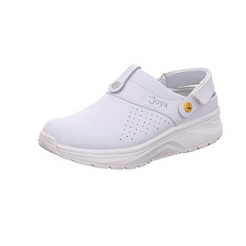 JOYA Damen Slipper Berufsschuh Clog IQ ESD White 049sli weiß 489851 von JOYA