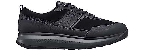 JOYA David II Black II, Sneaker für Herren aus Nubuckleder, schwarz von JOYA