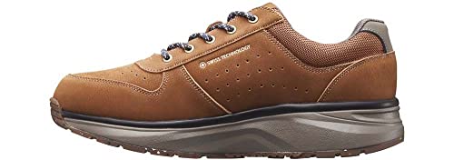 JOYA Dynamo Classic M Curry Brown, Herrensneaker in stilvollem Look aus Rauleder, für Bequeme Bewegung im Alltag, komfortable Herrenschuhe, Braun, 41 von JOYA