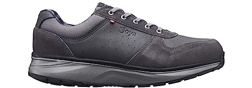 JOYA Dynamo Classic M Dark Grey II, Sneaker für Herren aus Leder, dunkelgrau von JOYA