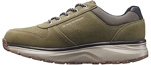 JOYA Dynamo Classic M Dunkelgrün Herren Velours Leder Sneaker, Grün , 45 EU von JOYA