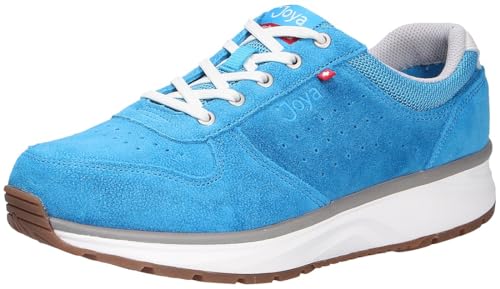 JOYA Dynamo Classic W Light Blue, Damensneaker in stilvollem Look aus Rauleder, für Bequeme Bewegung im Alltag, komfortable Damenschuhe, Hellblau, 37 2/3 von JOYA