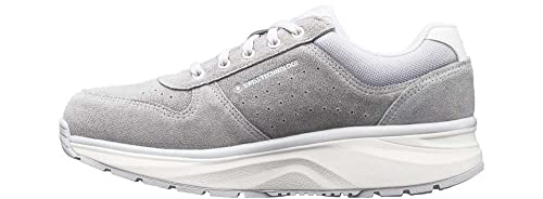 JOYA Dynamo Classic W Light Grey, Damensneaker in stilvollem Look aus Rauleder, für Bequeme Bewegung im Alltag, komfortable Damenschuhe, Hellgrau, 35 2/3 von JOYA