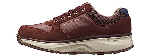 JOYA Dynamo Zip W Dark Red, Sneaker für Damen aus Veloursleder, dunkelrot, 39 2/3 von JOYA