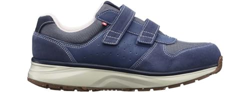 JOYA Dynamo mit Klettverschluss Blue, Herren Klettsneaker aus Nubukleder und Textil, 45 2/3 von JOYA