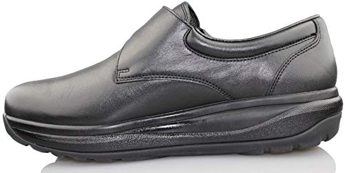 JOYA Edward Black - Herren Halbschuhe mit Klettverschluss aus Premiumleder - 41 von JOYA