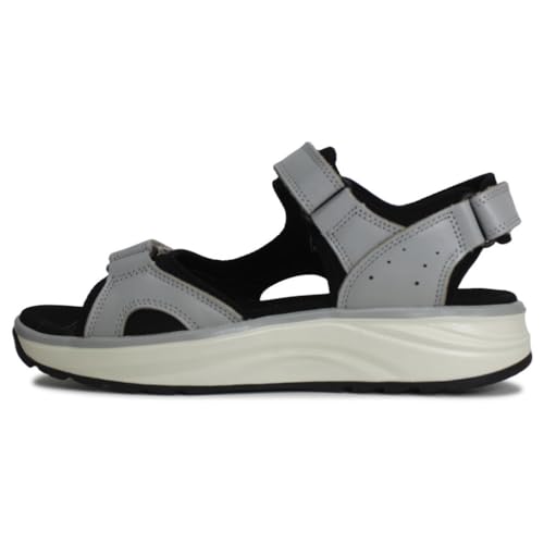 JOYA Komodo Light Blue/White - Damen Sandalen aus Leder und Mesh mit rutschfester Sohle - 38 von JOYA