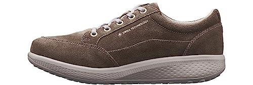 JOYA Lucy Brown, Sneaker für Damen aus Veloursleder, braun, 39 2/3 von JOYA