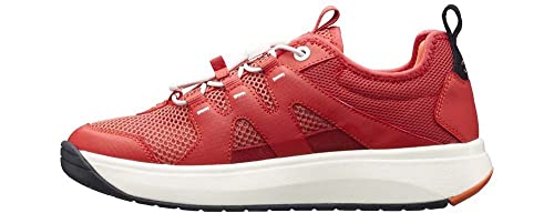 JOYA Marbella Red, Damen Schuhe für den Sommer mit elastischen Schnürsenkeln, rot, 40 1/3 von JOYA