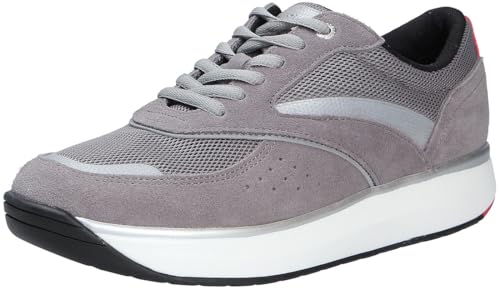 JOYA Sydney II Grey - Damen Sneaker aus Leder und Mesh - 36 1/3 von JOYA