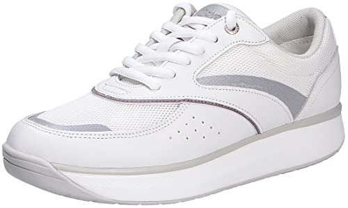 JOYA Sydney II White - Damen Sneaker aus Leder und Mesh - 37 2/3 von JOYA