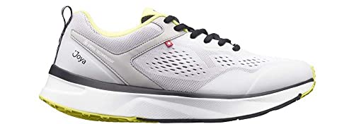 JOYA Veloce M Light Grey, Herren Sneaker aus technischem Mesh, grau, 39 2/3 von JOYA