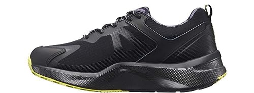 JOYA Veloce STX M Black, Outdoor-Schuhe für Herren, Ripstop-Nylon-Mesh-Schnürschuh, schwarz, 43 2/3 von JOYA