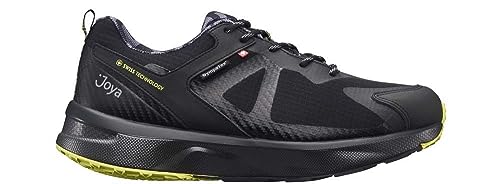 JOYA Veloce STX M Black, Outdoor-Schuhe für Herren, Ripstop-Nylon-Mesh-Schnürschuh, schwarz, 45 von JOYA