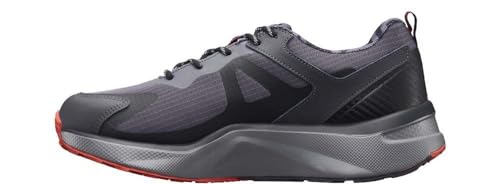 JOYA Veloce STX M Dark Grey, Sneaker für Herren, Ripstop-Nylon-Mesh-Schnürschuh, dunkelgrau, 43 2/3 von JOYA