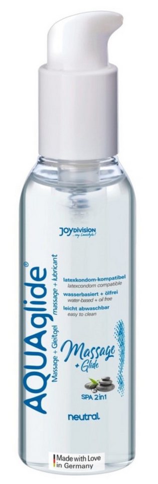 JOYDIVISION Gleitgel 200 ml - Joydivision Präparate - AQUAglide AQUAglide Massage+Glide von JOYDIVISION