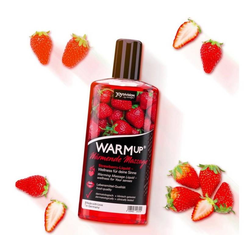 JOYDIVISION Gleitgel WARMup Erdbeere 150 ml von JOYDIVISION