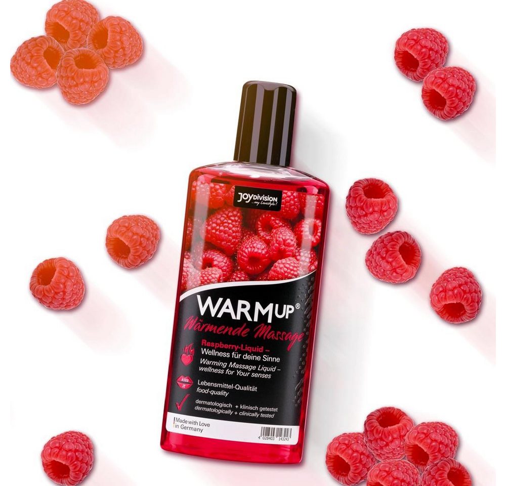 JOYDIVISION Gleitgel WARMup Himbeere 150ml von JOYDIVISION