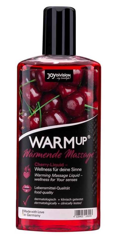 JOYDIVISION Gleitgel WARMup Kirsche 150 ml von JOYDIVISION
