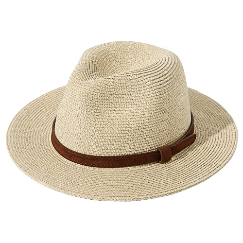 JOYEBUY Damen Strohhut mit breiter Krempe, LSF 50, faltbar, Stil C-Khaki, Einheitsgröße JOYEBUY Damen Strohhut mit breiter Krempe, LSF 50, faltbar, Stil C-Khaki, Einheitsgröße von JOYEBUY